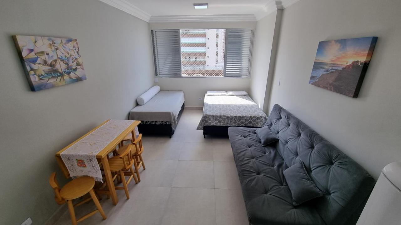 Apartamento Kit Praia Grande Na Guilhermina Frente Mar Apartment Exterior foto