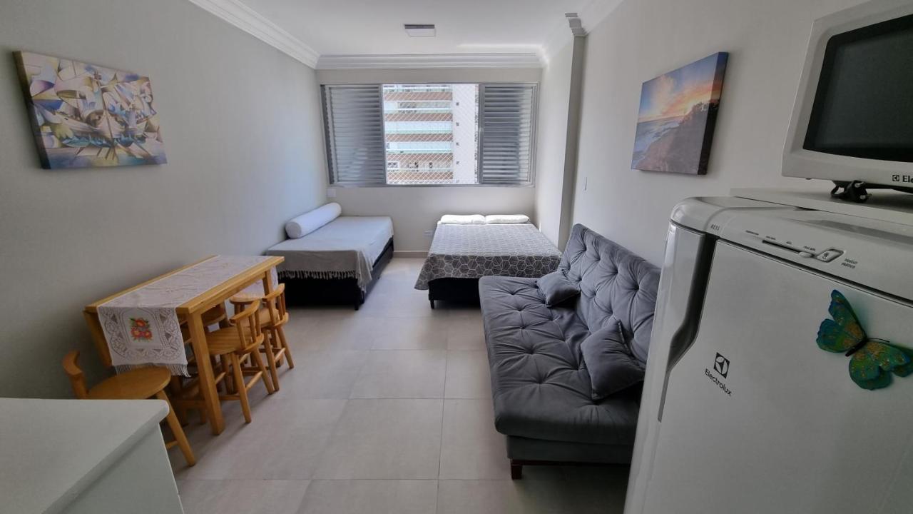 Apartamento Kit Praia Grande Na Guilhermina Frente Mar Apartment Exterior foto