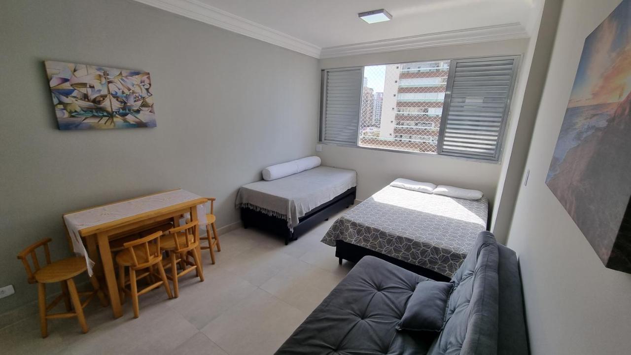 Apartamento Kit Praia Grande Na Guilhermina Frente Mar Apartment Exterior foto