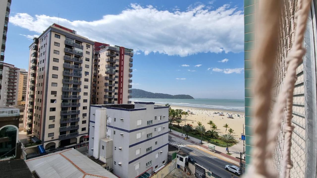 Apartamento Kit Praia Grande Na Guilhermina Frente Mar Apartment Exterior foto