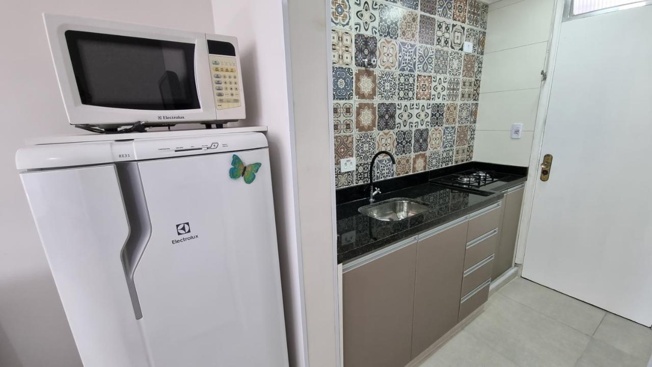 Apartamento Kit Praia Grande Na Guilhermina Frente Mar Apartment Exterior foto