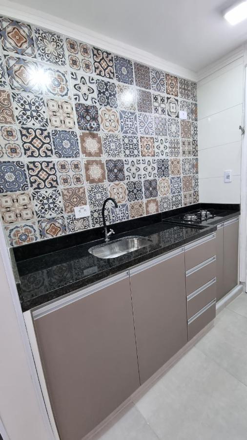 Apartamento Kit Praia Grande Na Guilhermina Frente Mar Apartment Exterior foto